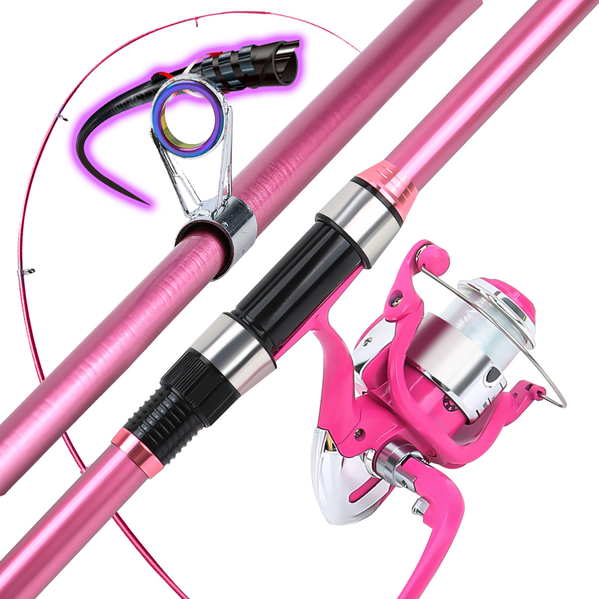Fishing Pole Set Full Kits Wit - đánh giá và giá Fishing Line Spooler
