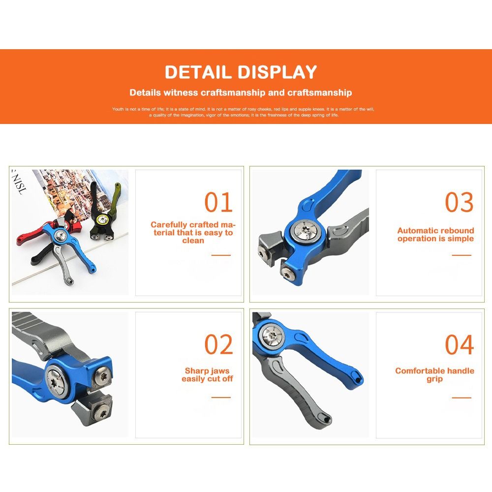 Aluminum Alloy Fishing Pliers  - đánh giá và giá Fishing Line Cutter