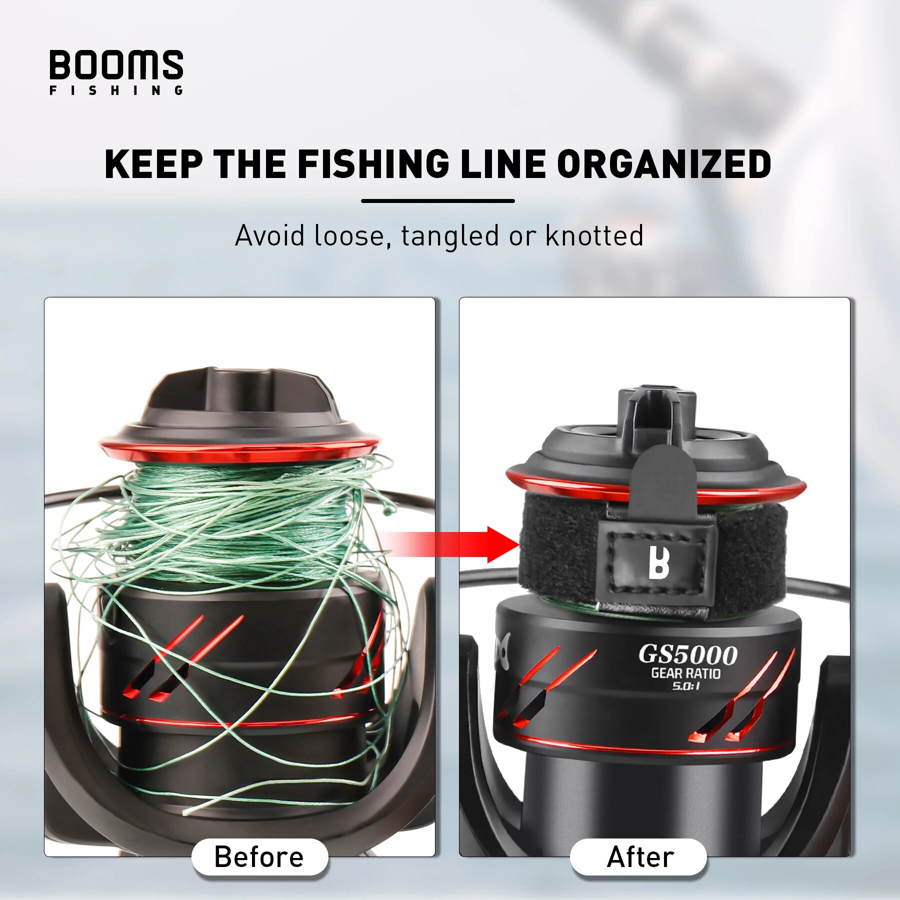 Booms Fishing Sb1 4Pcs Spinnin - đánh giá và giá Fishing Line Box
